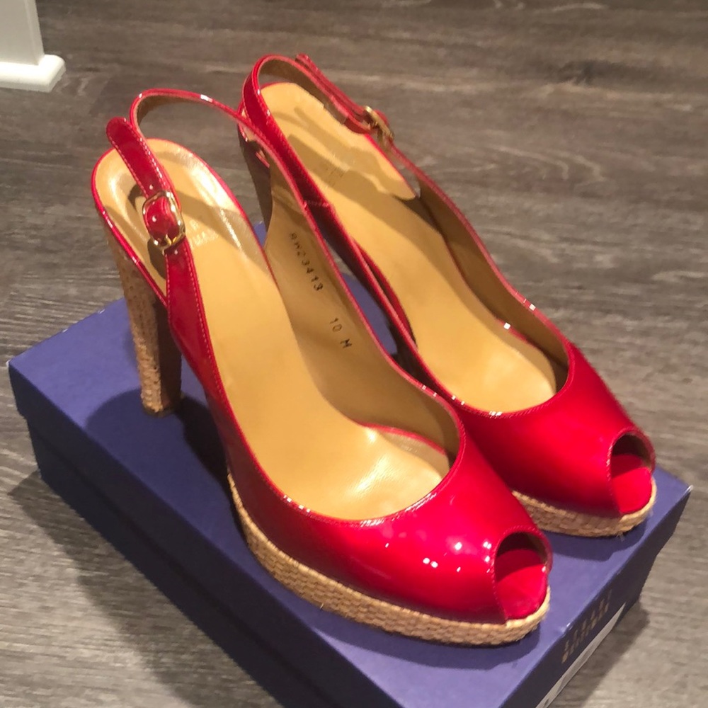 Great condition Stuart Weitzman sling back heels👠